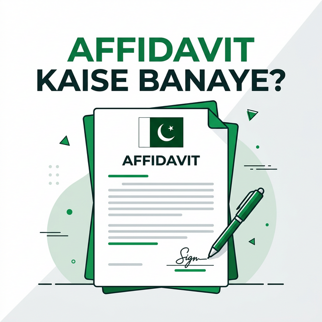 Affidavit Kaise Banaye Pakistan Mein – Complete Step by Step Guide 2026
